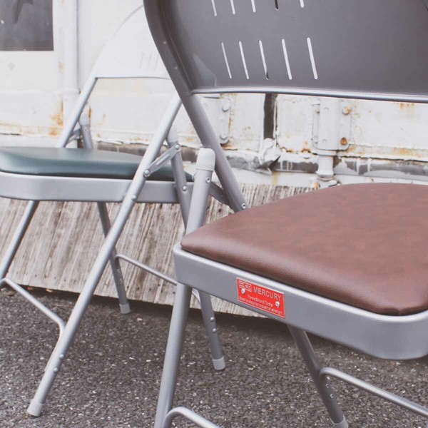 ナイスな椅子いーっすね！】【Mercury】アメリカン Folding Chair
